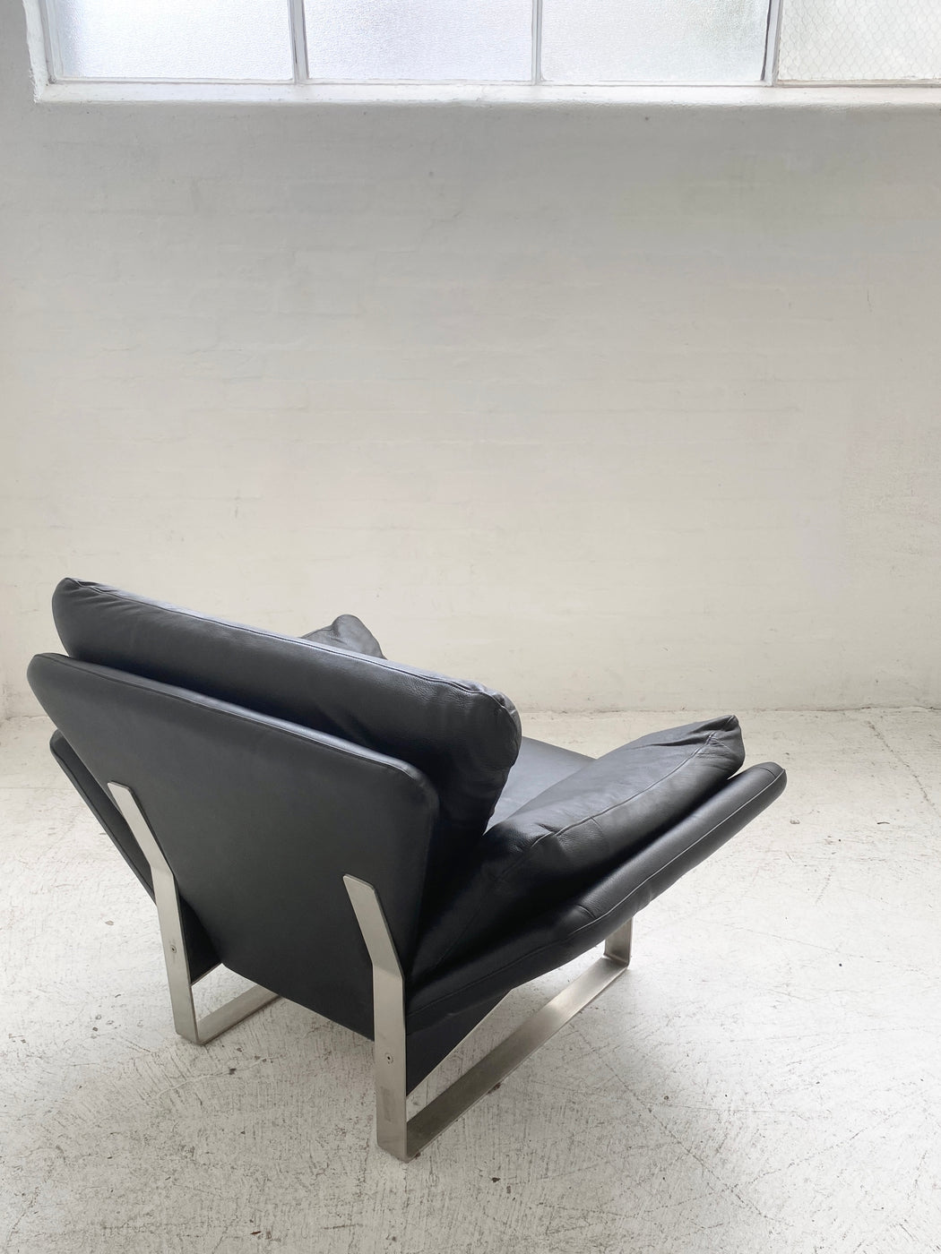 Danish Leather Lounge Chair