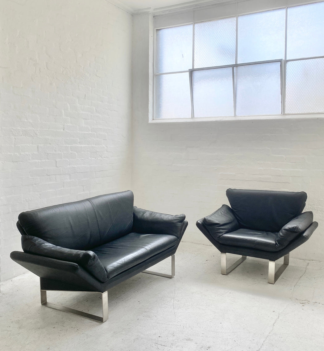 Danish Leather Sofa