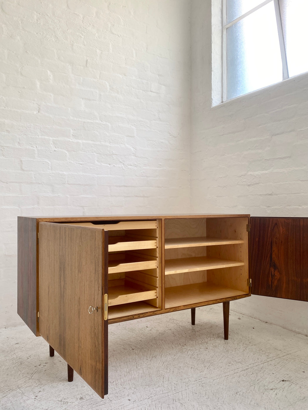Poul Hundevad Rosewood Sideboard