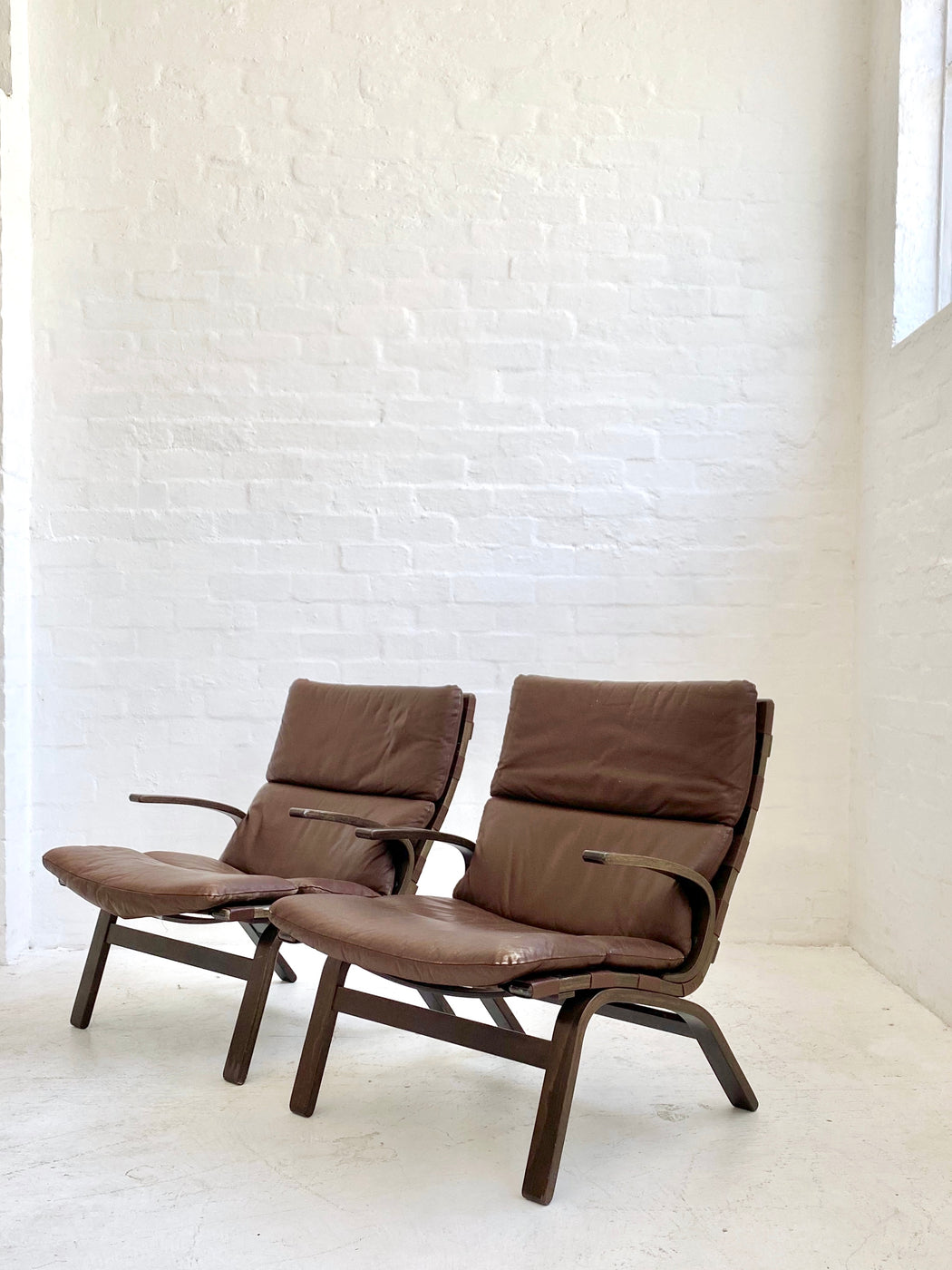 Danish Leather Armchair