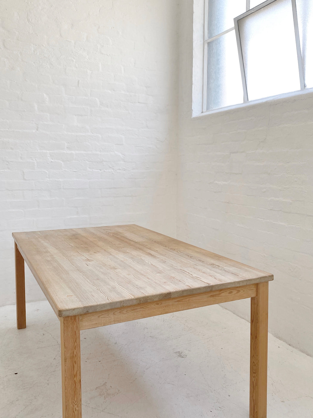 Danish 1970s Douglas Fir Dining Table