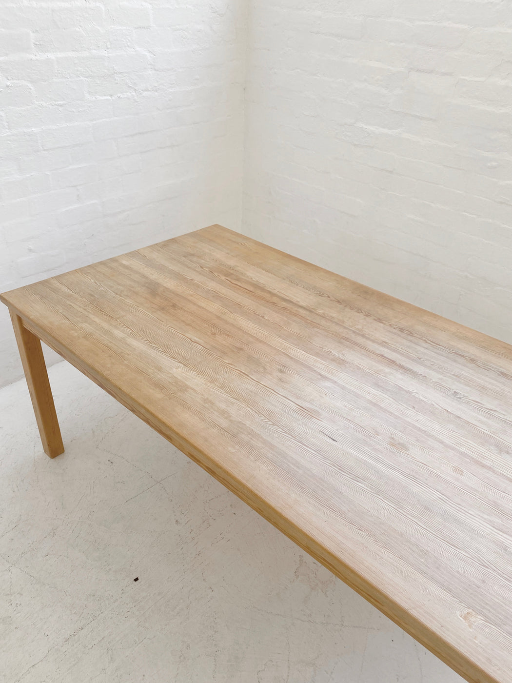 Danish 1970s Douglas Fir Dining Table