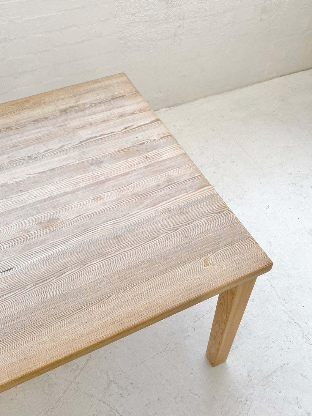 Danish 1970s Douglas Fir Dining Table