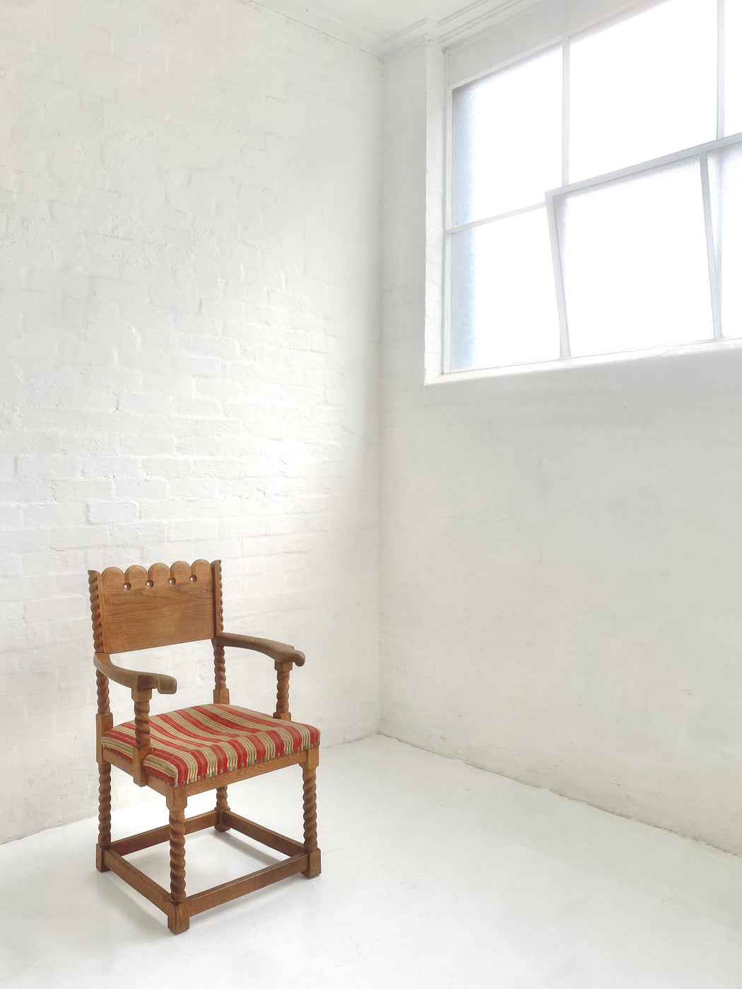 Scandinavian Antique Oak Chair