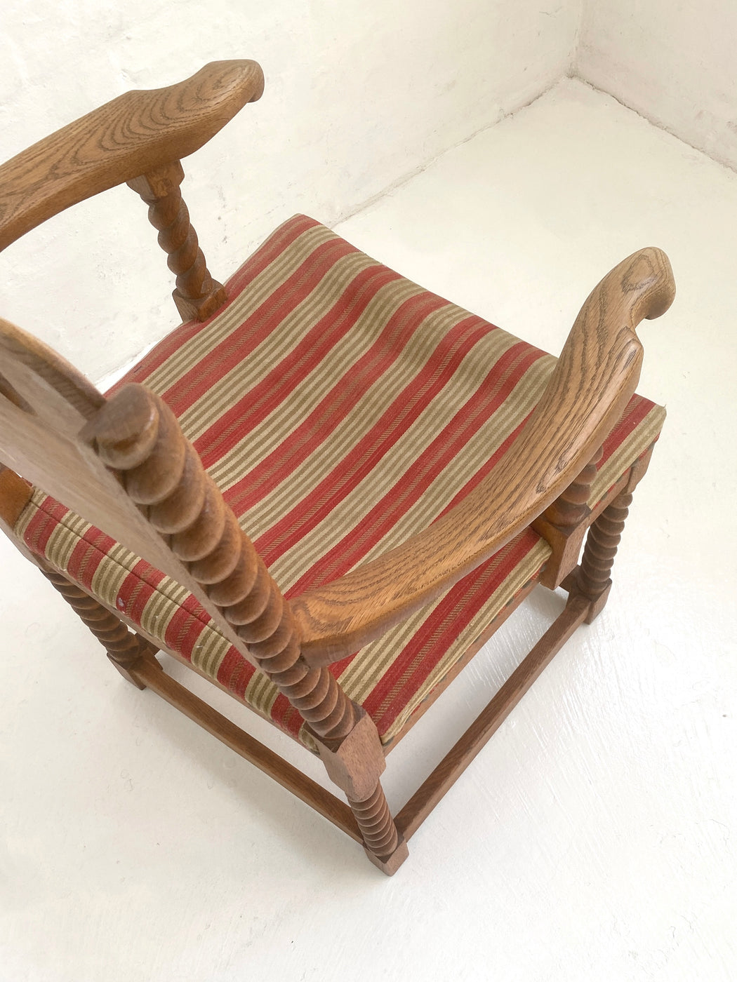 Scandinavian Antique Oak Chair