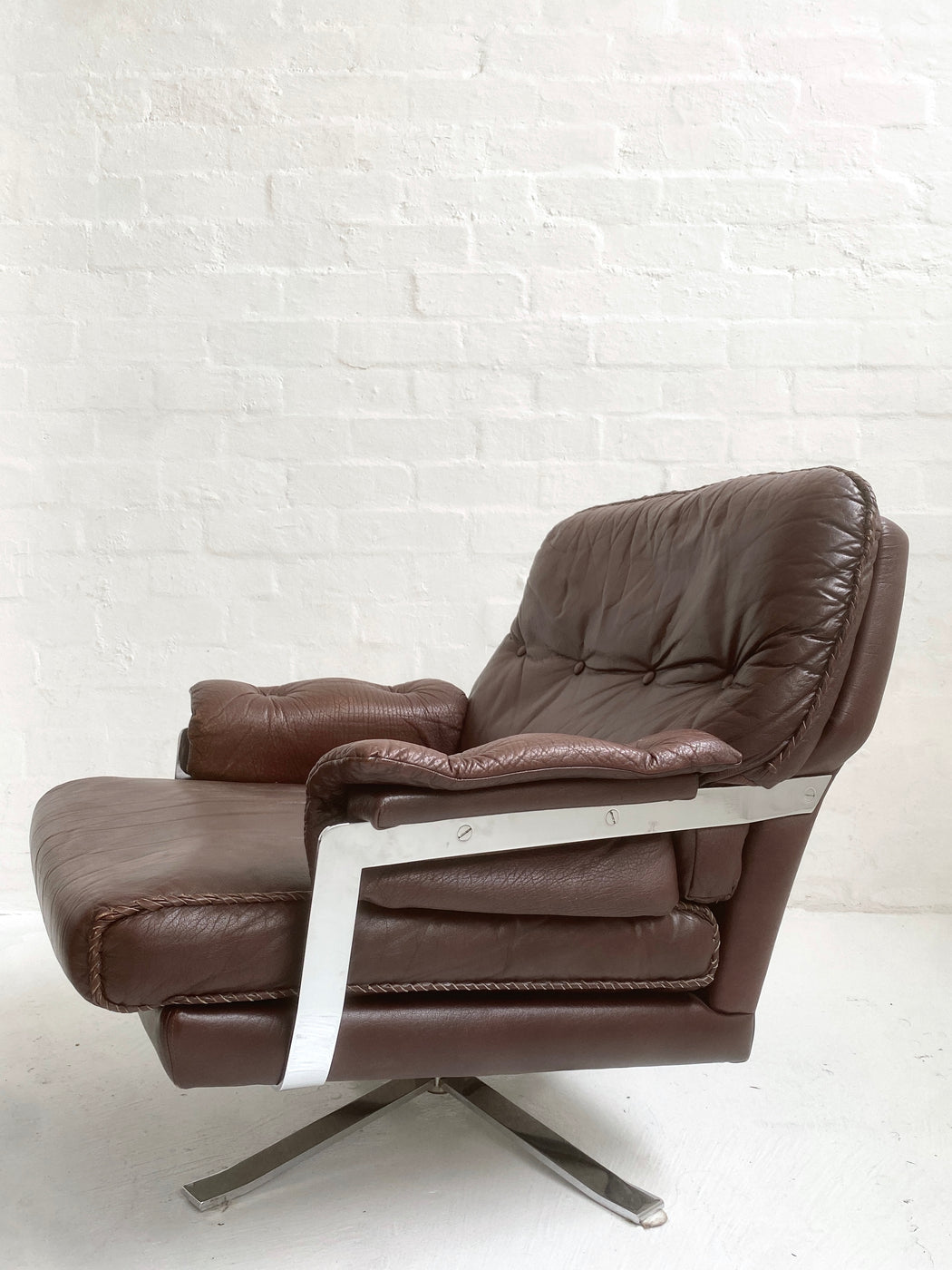 Arne Norell Chair & Footstool