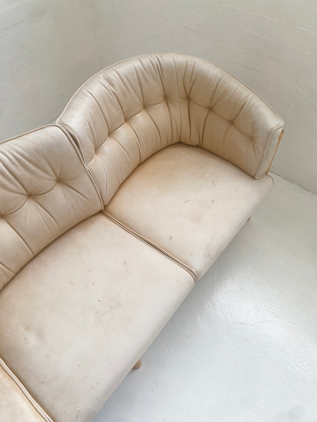 Nielaus Møbler Model 'N100' Leather Sofa