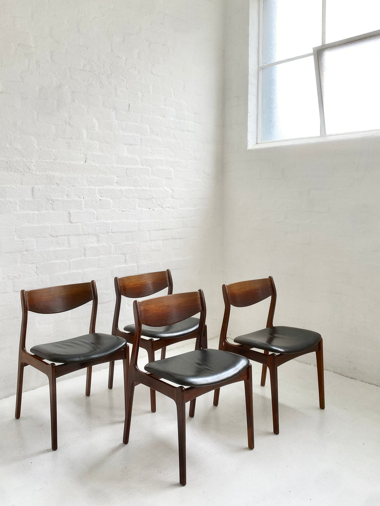 Danish Rosewood Dining Chairs — Nord 8228