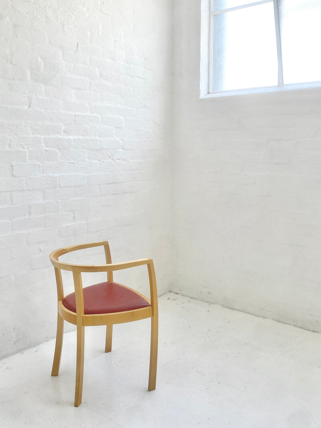 Danish Ash & Leather Chair