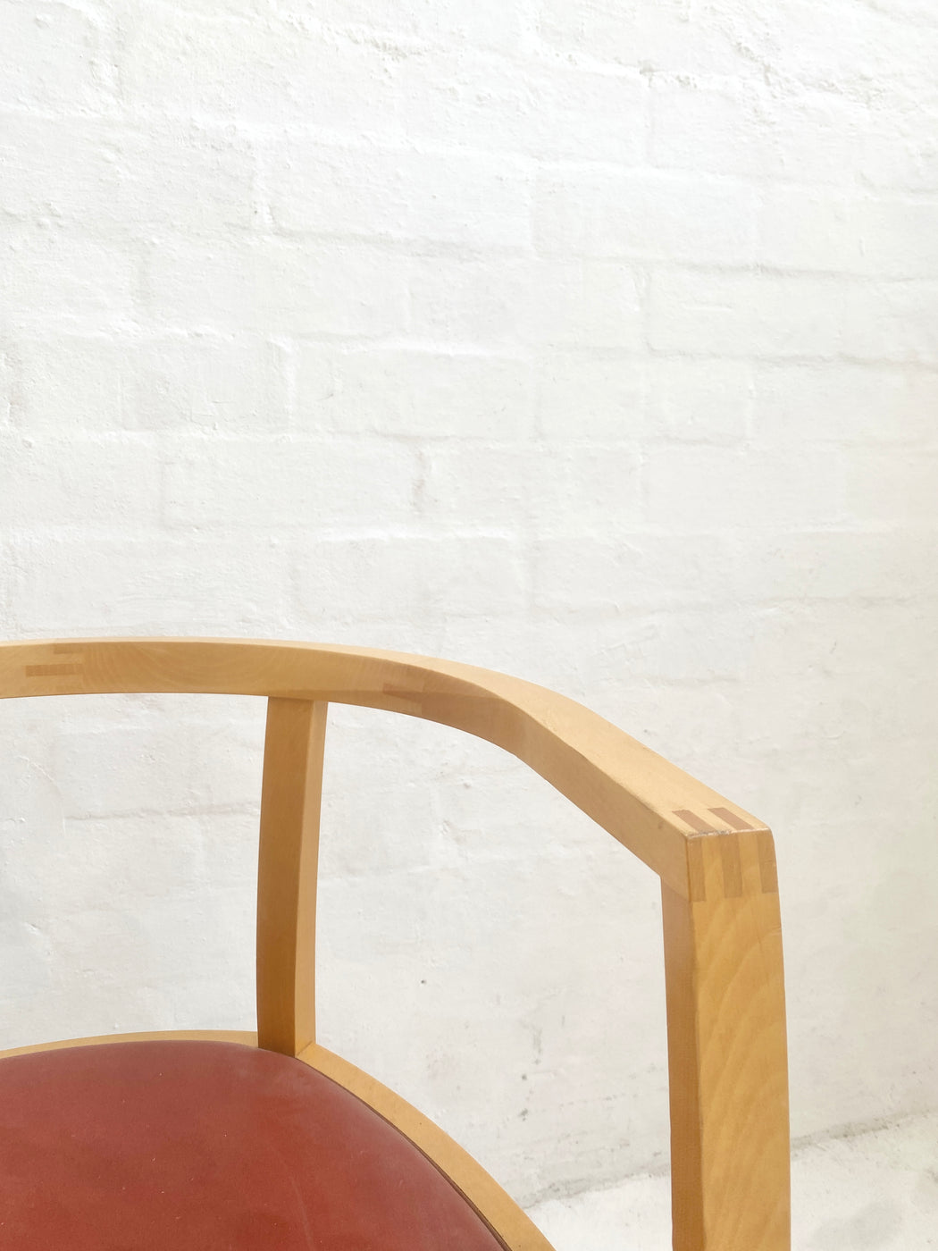 Danish Ash & Leather Chair