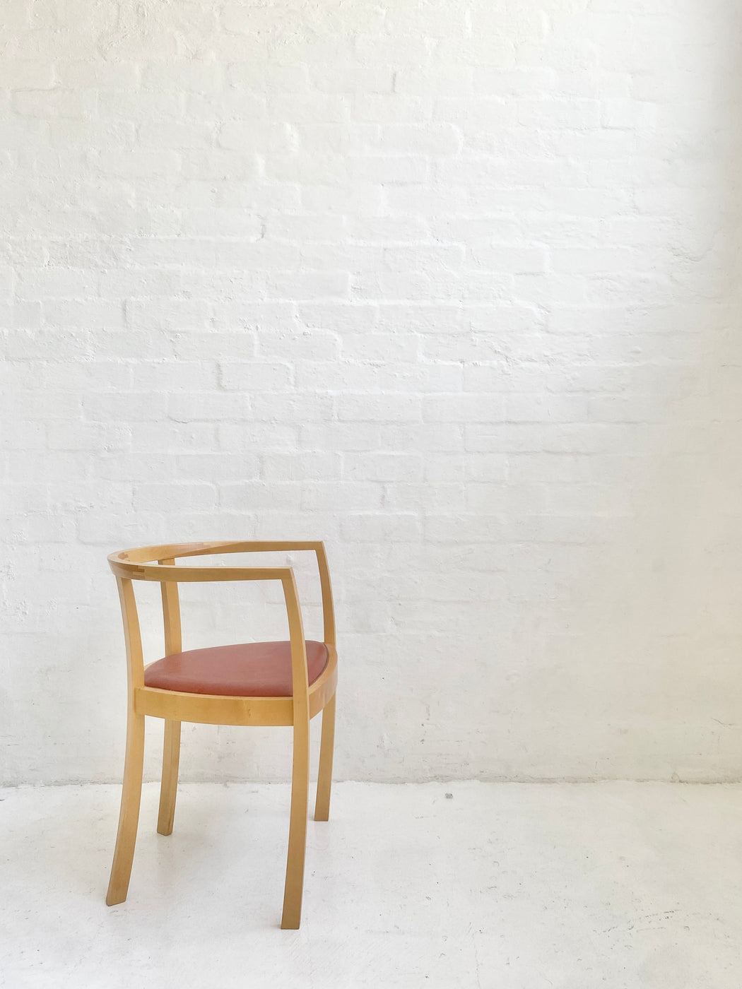 Danish Ash & Leather Chair