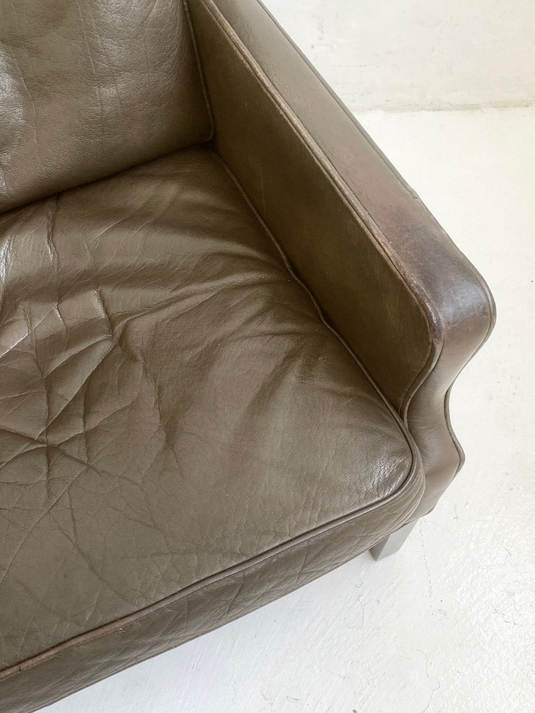 Danish Leather Lounge Chair