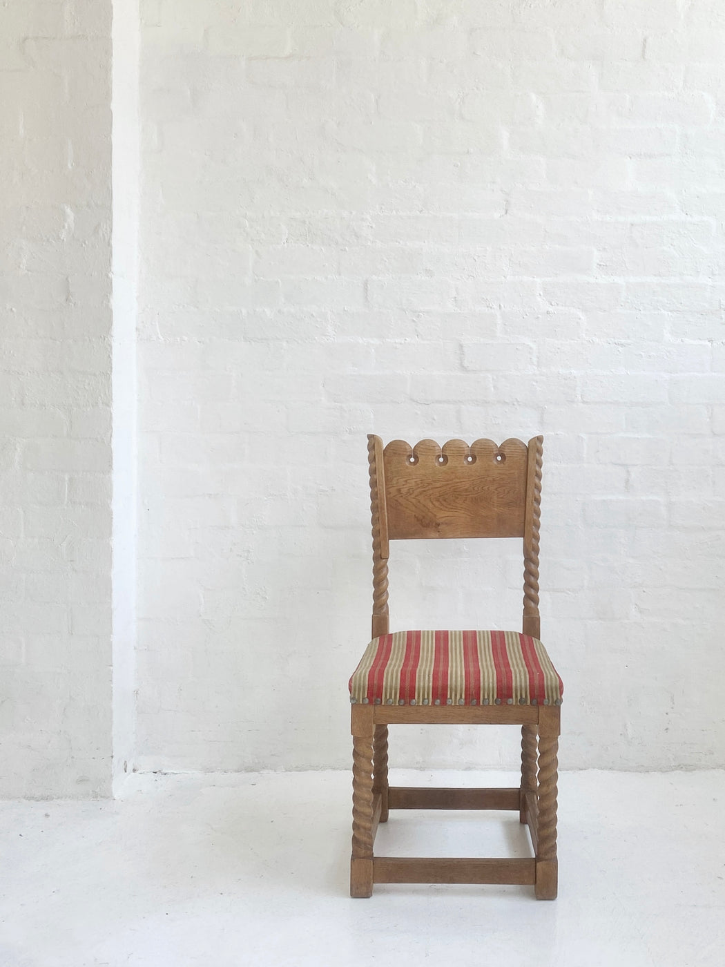 Scandinavian Antique Oak Chairs