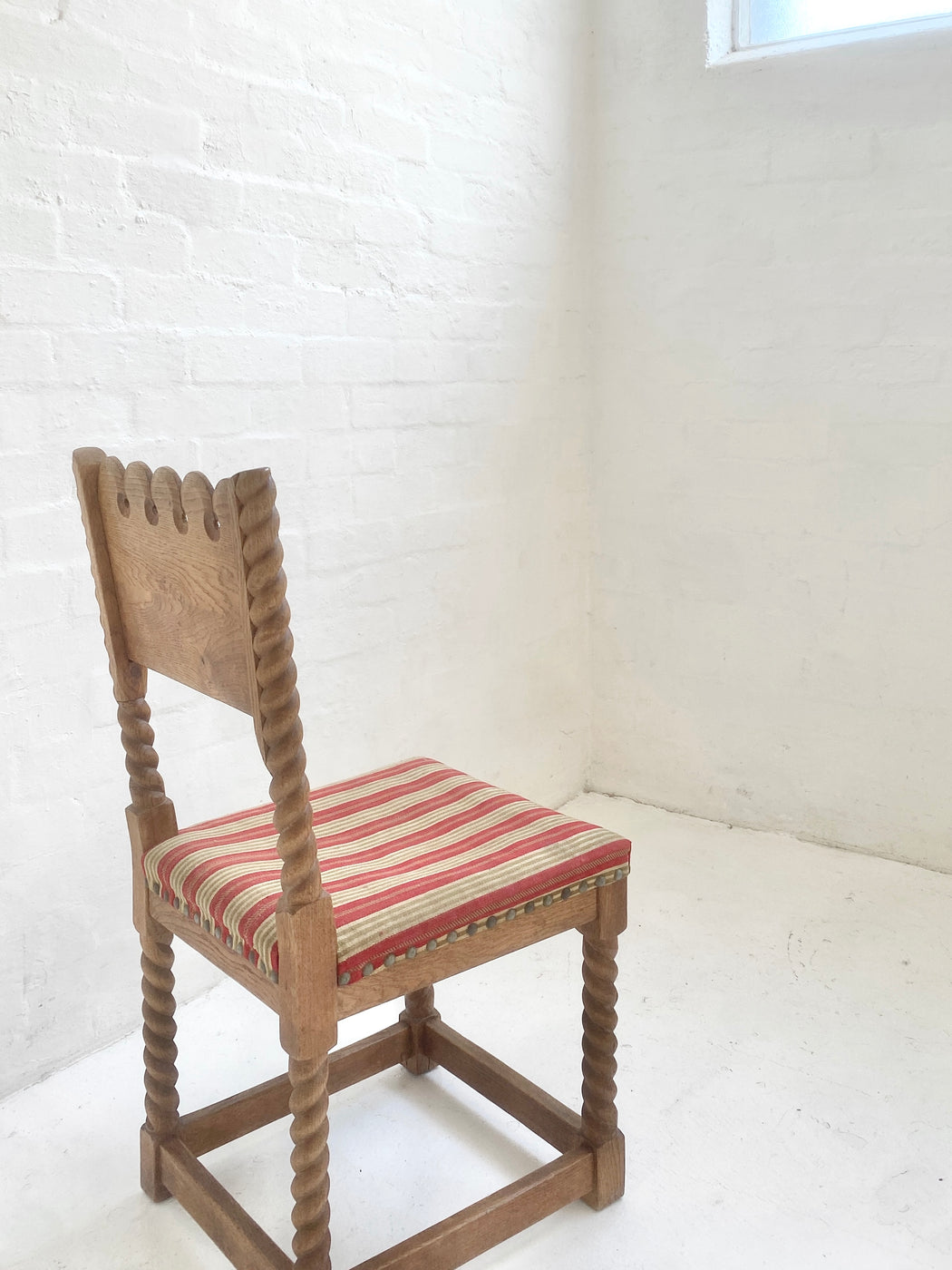 Scandinavian Antique Oak Chairs