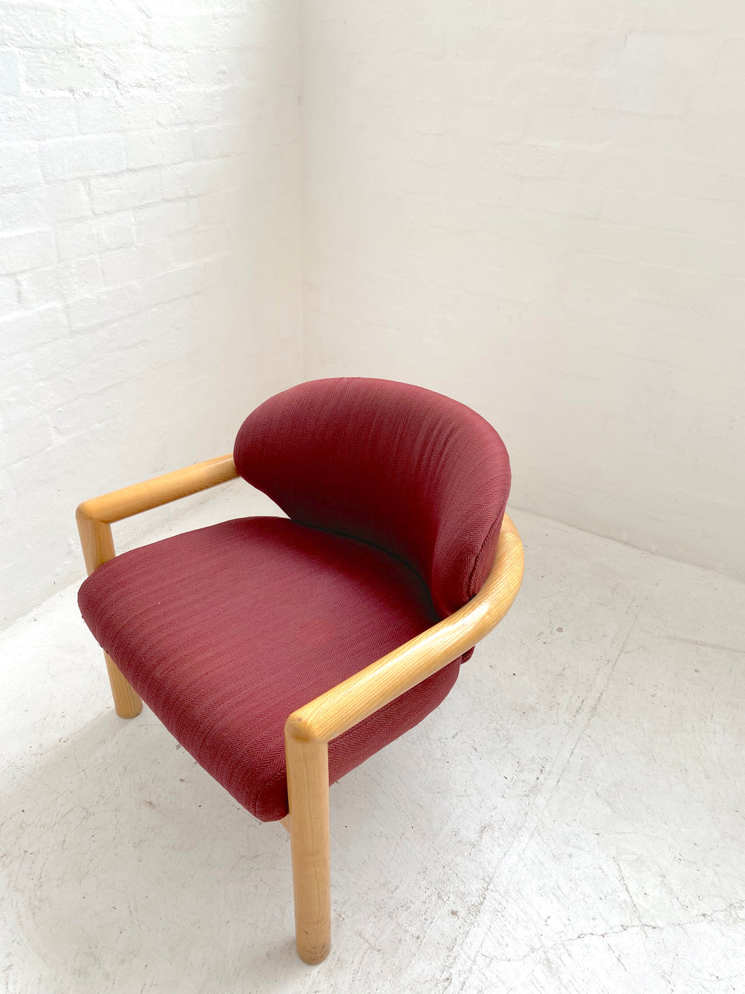 Italian 1980s Lounge Chair