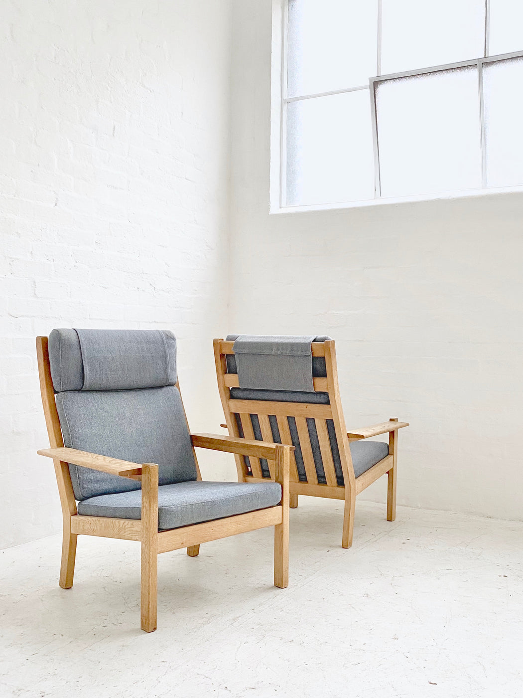 Danish Oak Easy Chair