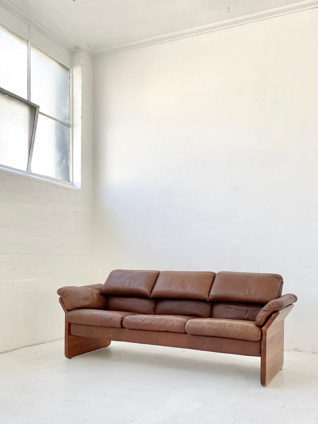 Danish Leather Sofa