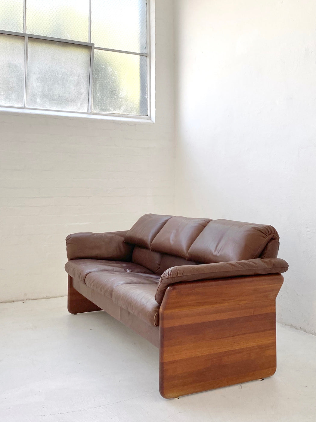 Danish Leather Sofa