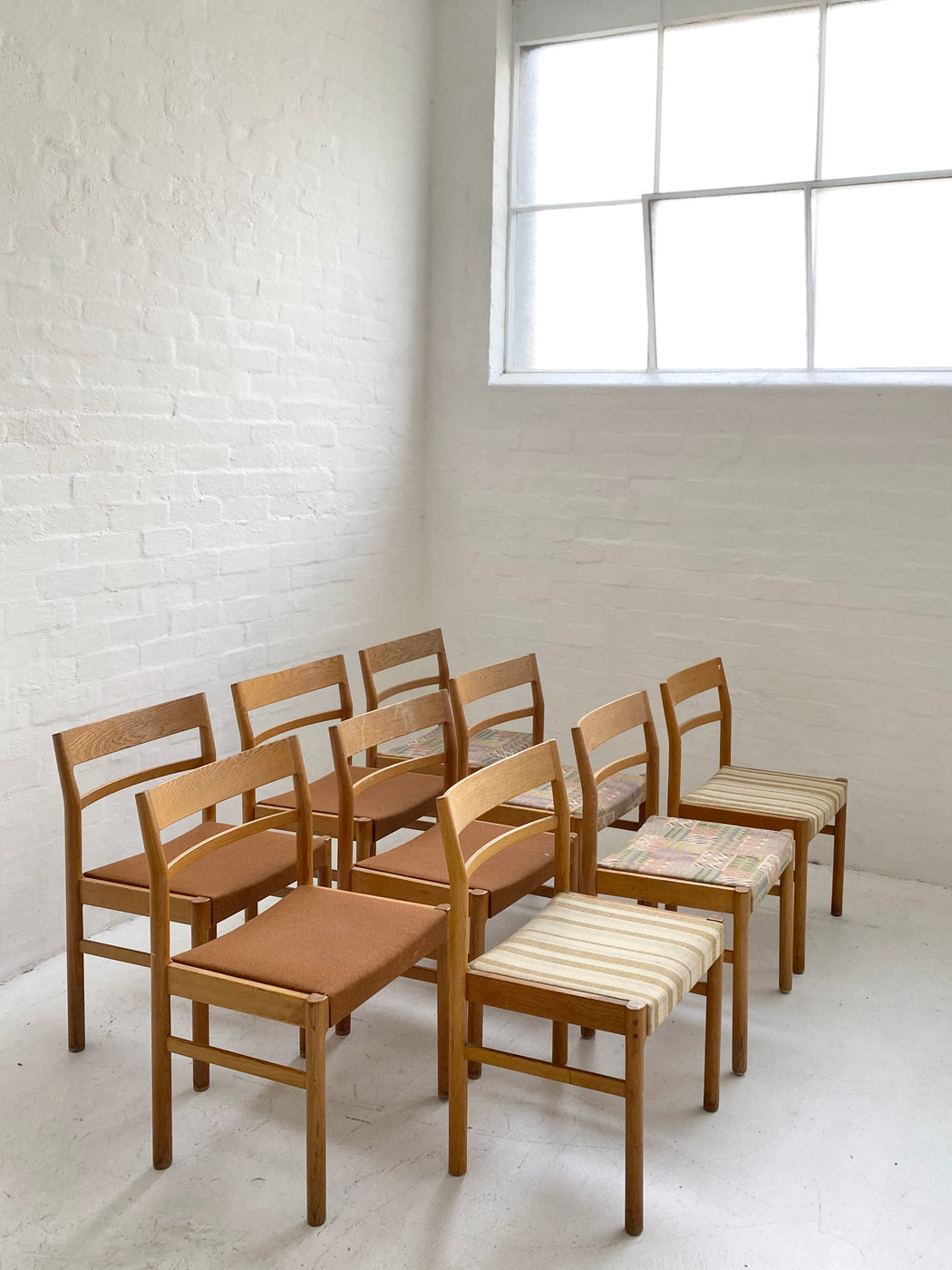 Set of Kurt Ostervig Oak Dining Chairs