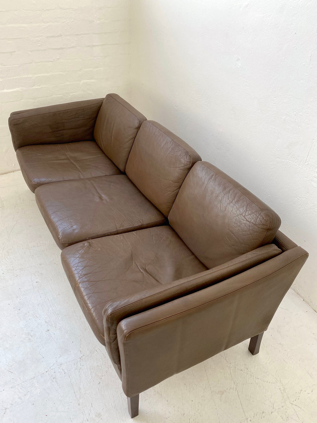 Danish Leather Sofa