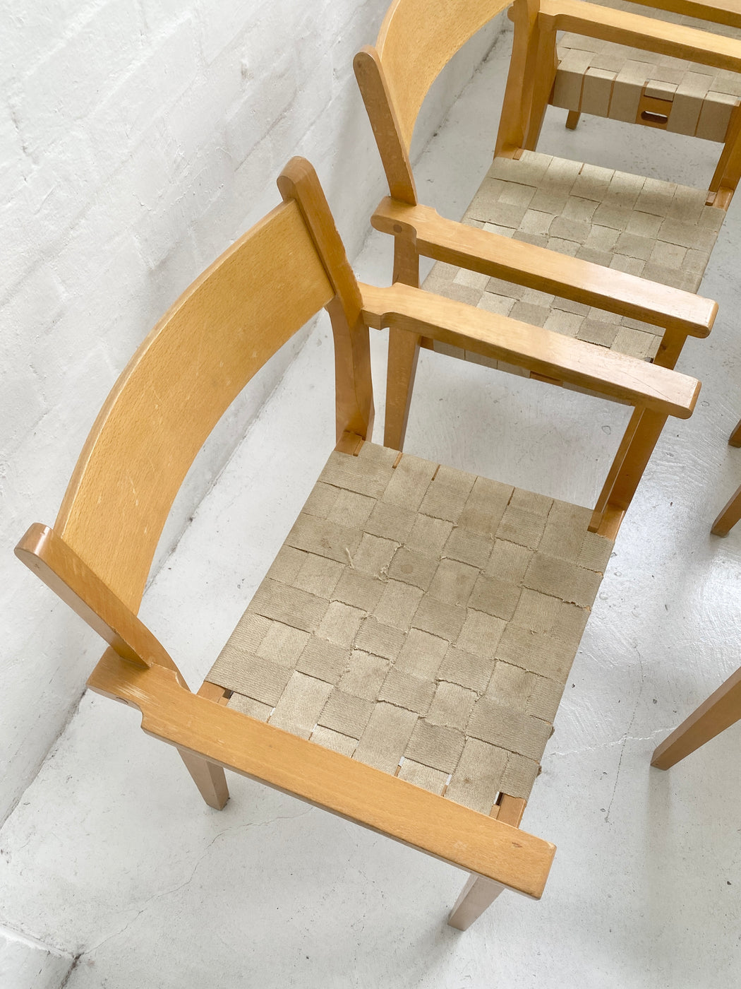 Set of six Hans J. Wegner 'Koldinghus' Armchairs