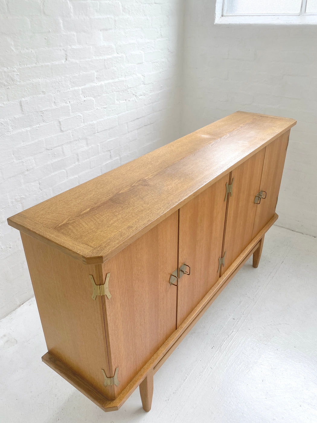 Danish Oak Highboard