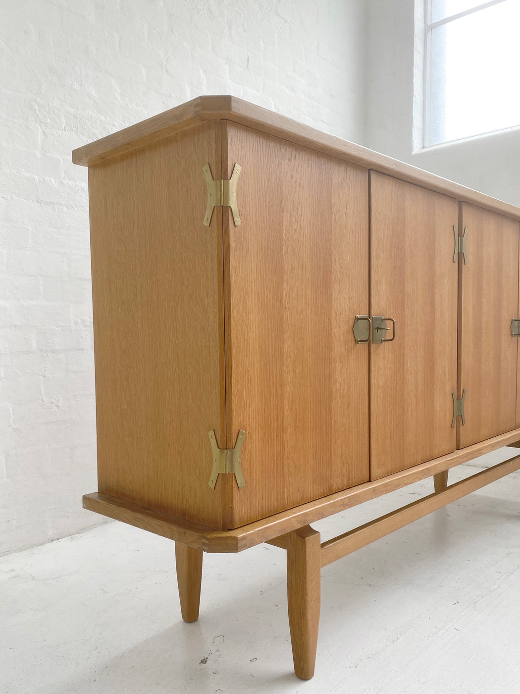 Danish Oak Highboard