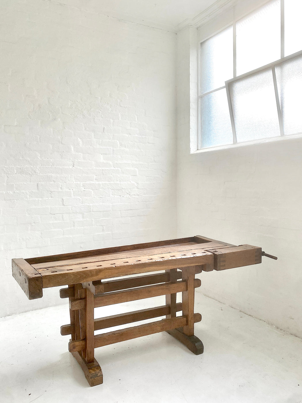 Antique European Woodwork Bench