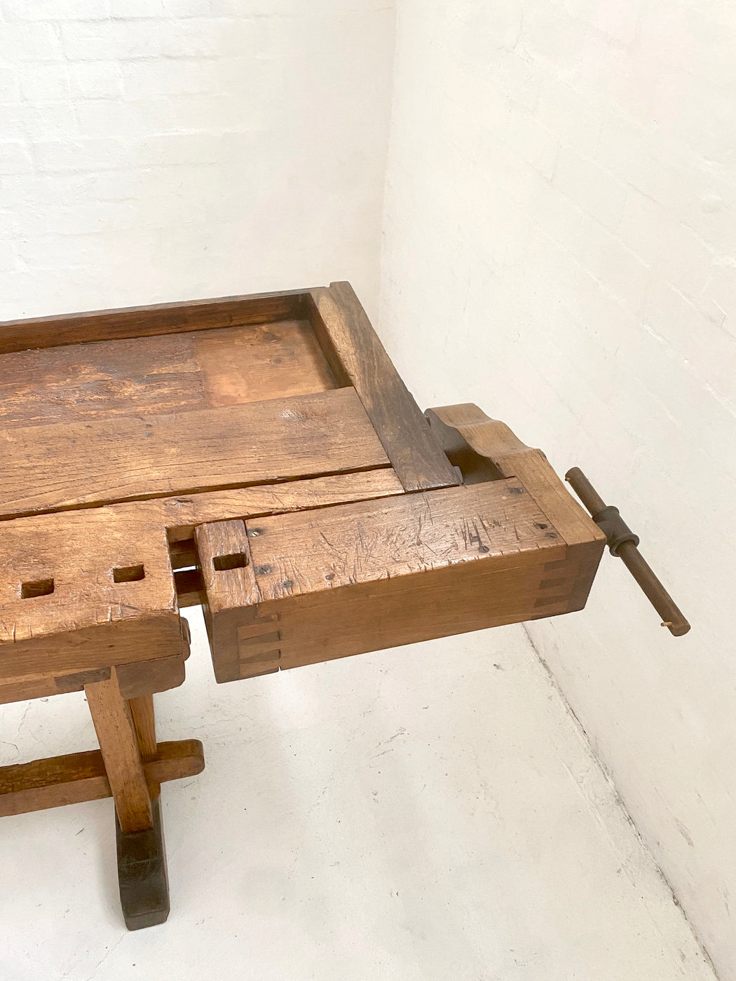 Antique European Woodwork Bench