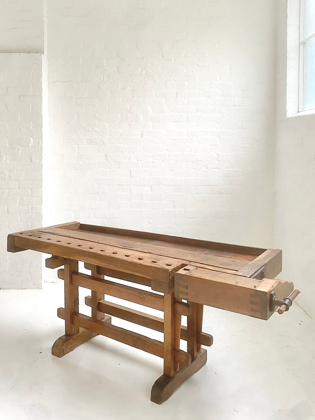 Antique European Woodwork Bench