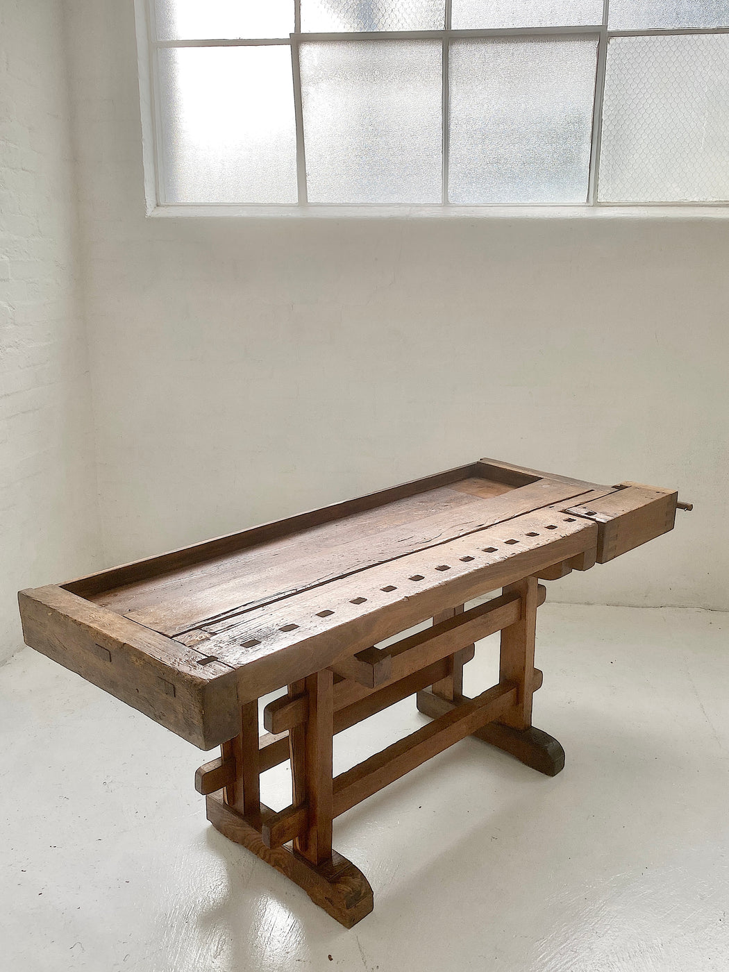 Antique European Woodwork Bench