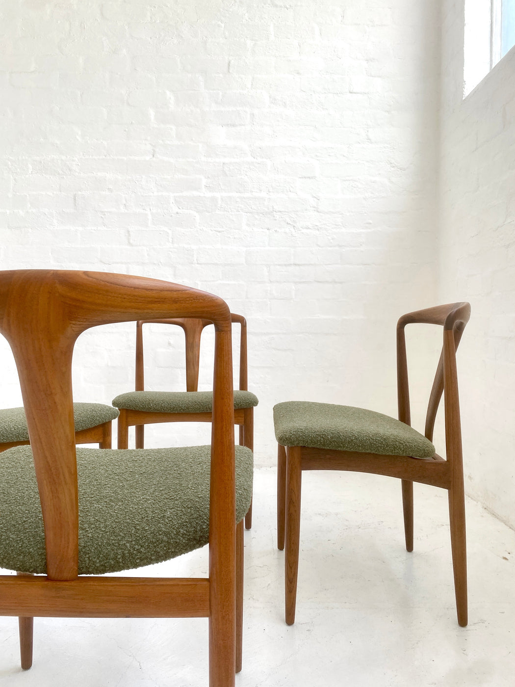 Set of Four Johannes Andersen 'Juliane' Dining Chairs