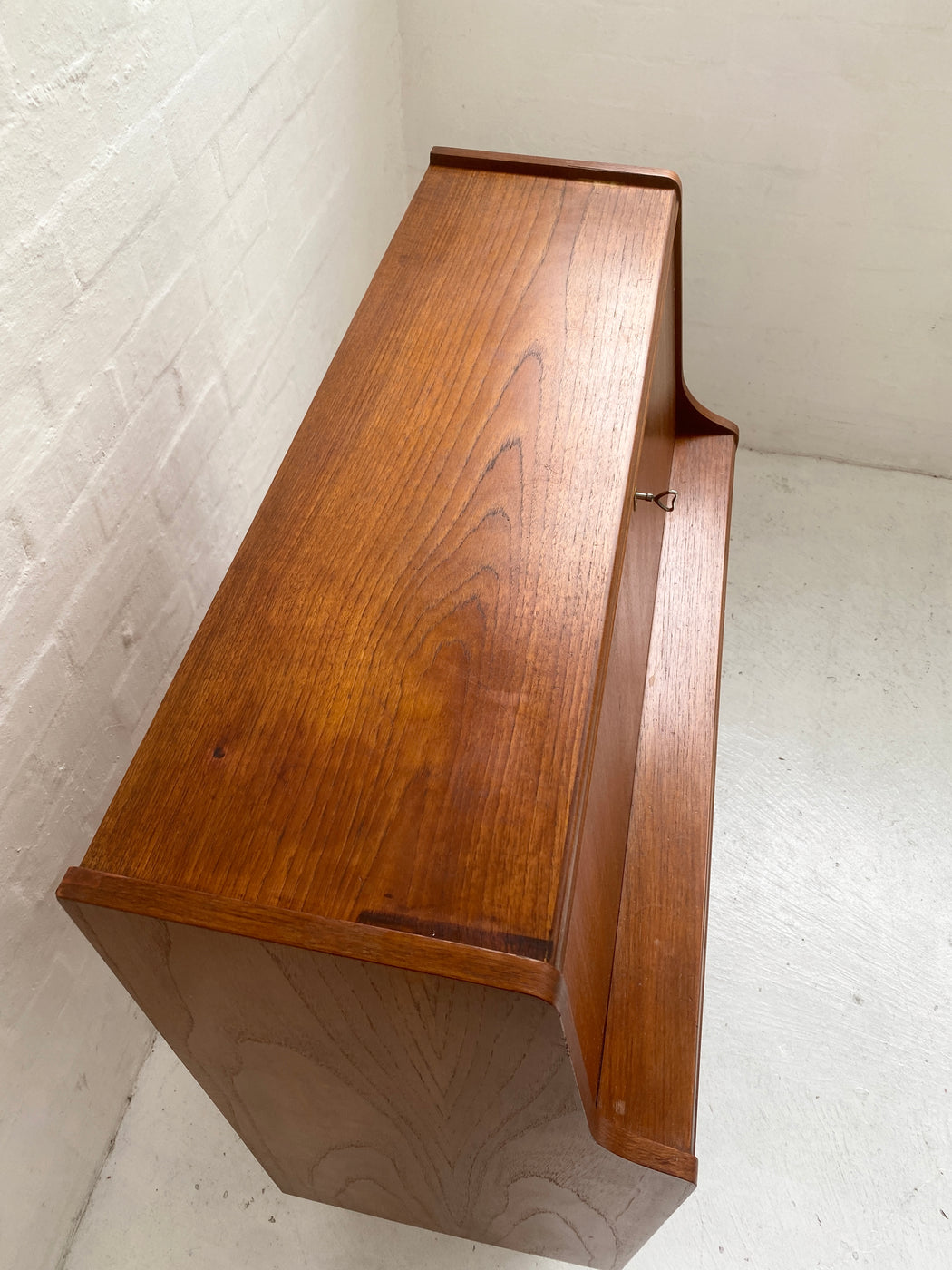 Danish Teak Bureau Dresser