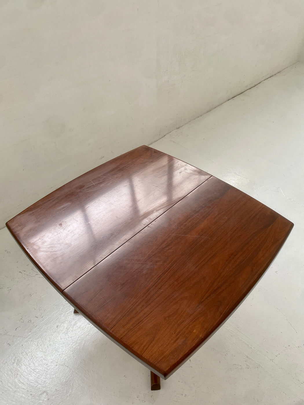 Danish 1970s Pedestal Dining Table