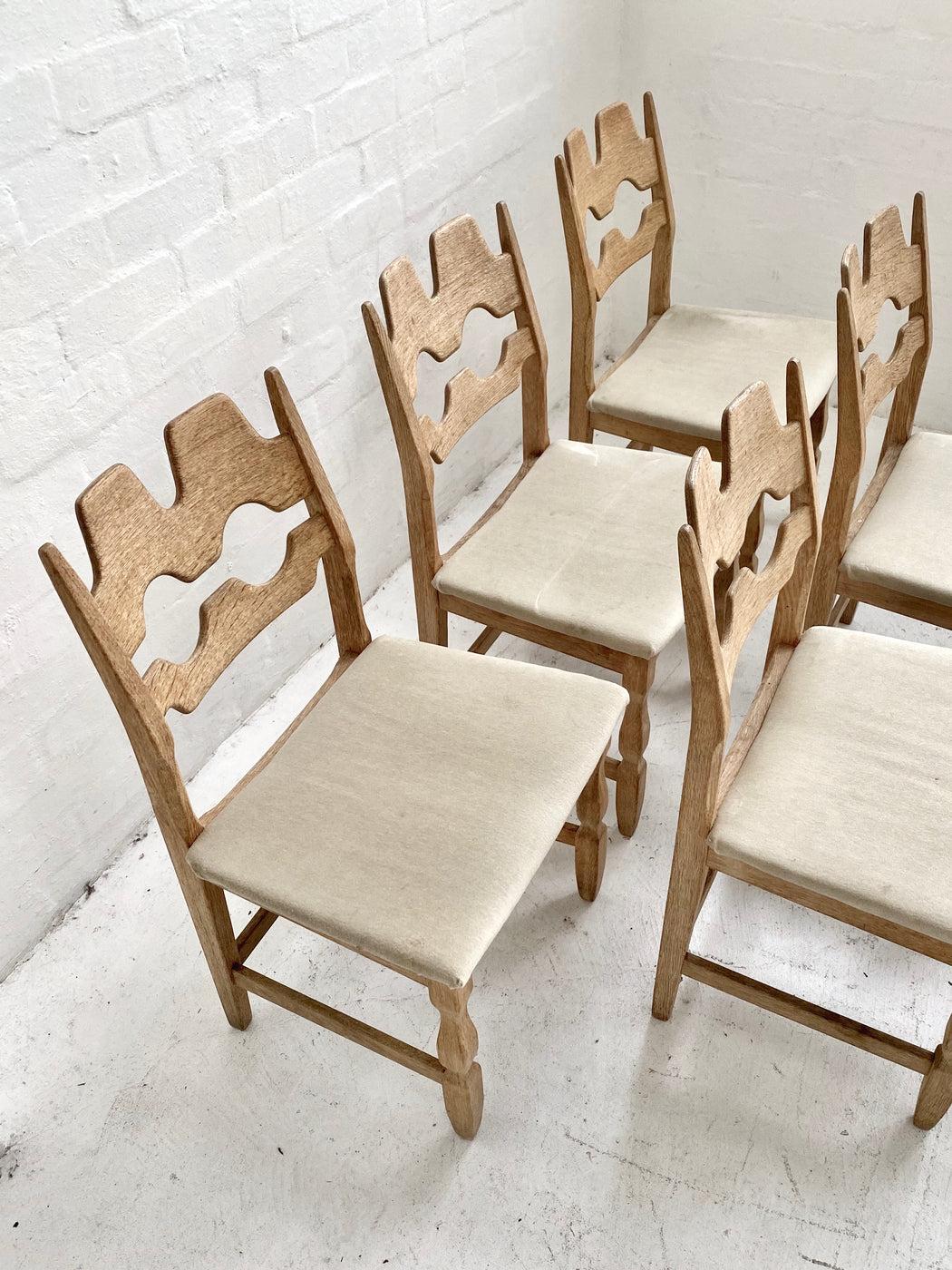 Henning Kjærnulf 'Razorblade' Chairs