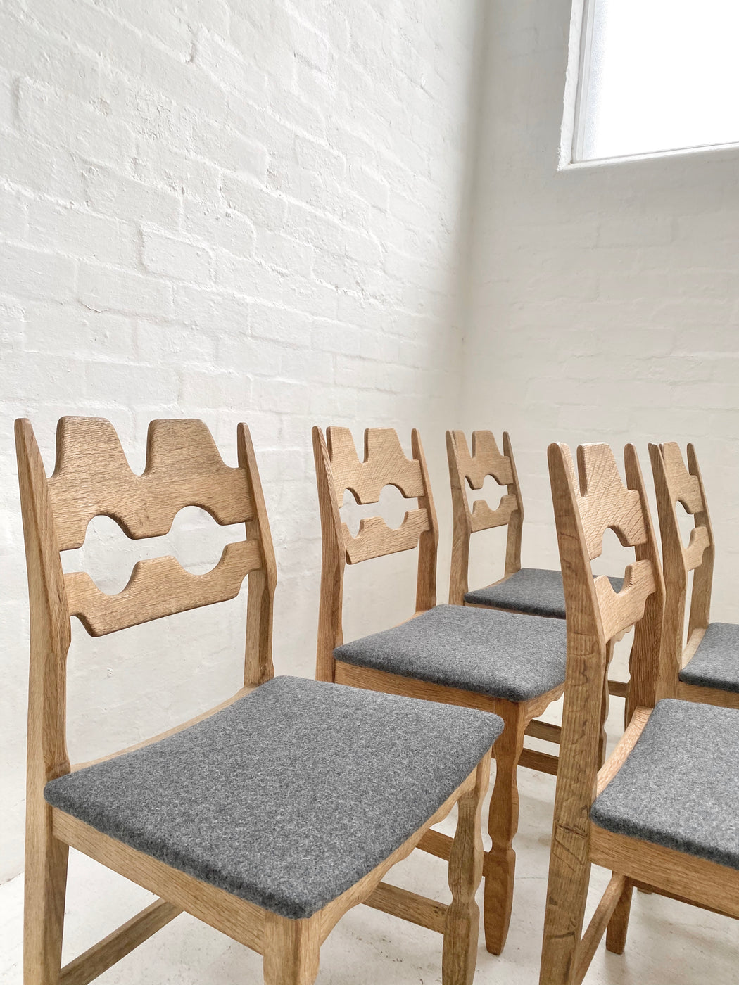 Henning Kjærnulf 'Razorblade' Chairs