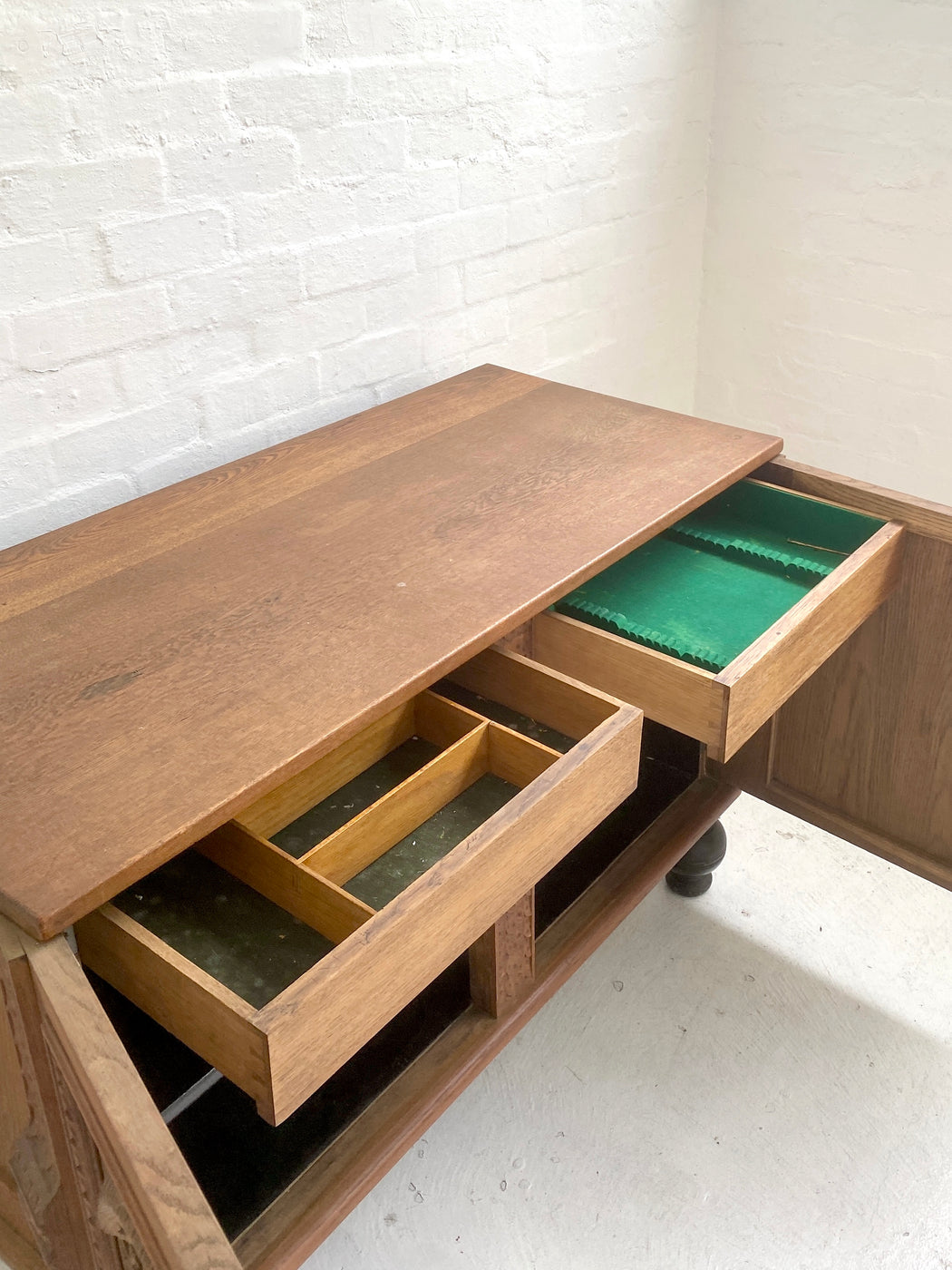 European Oak Sideboard