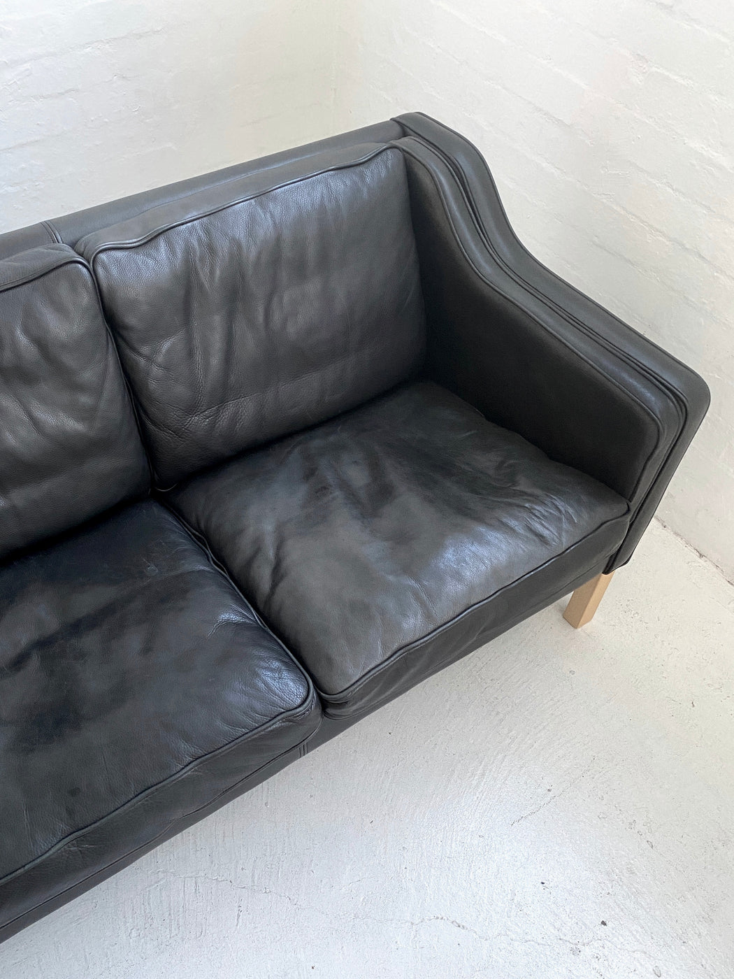 Mogens Hansen Leather Sofa