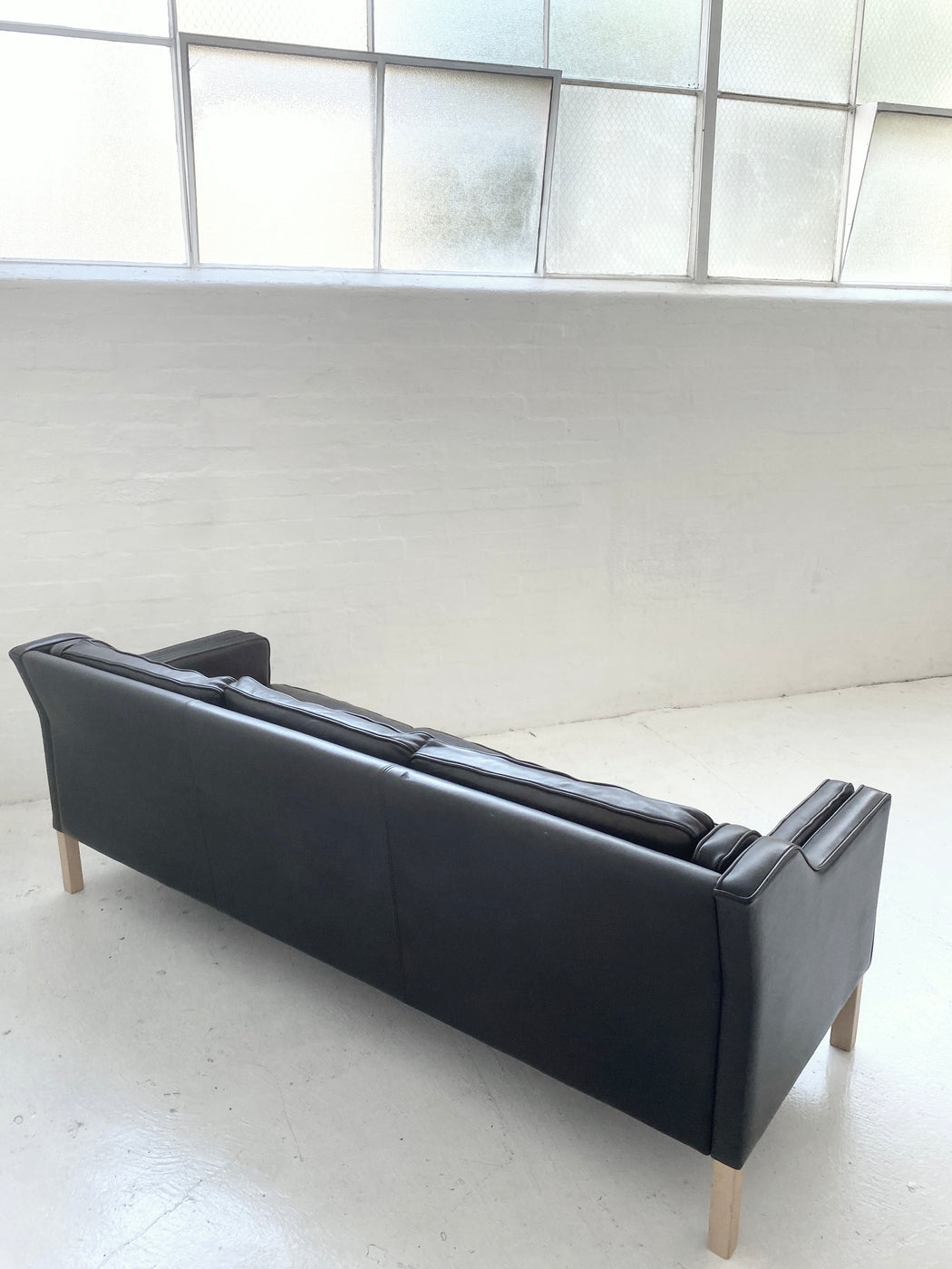 Mogens Hansen Leather Sofa