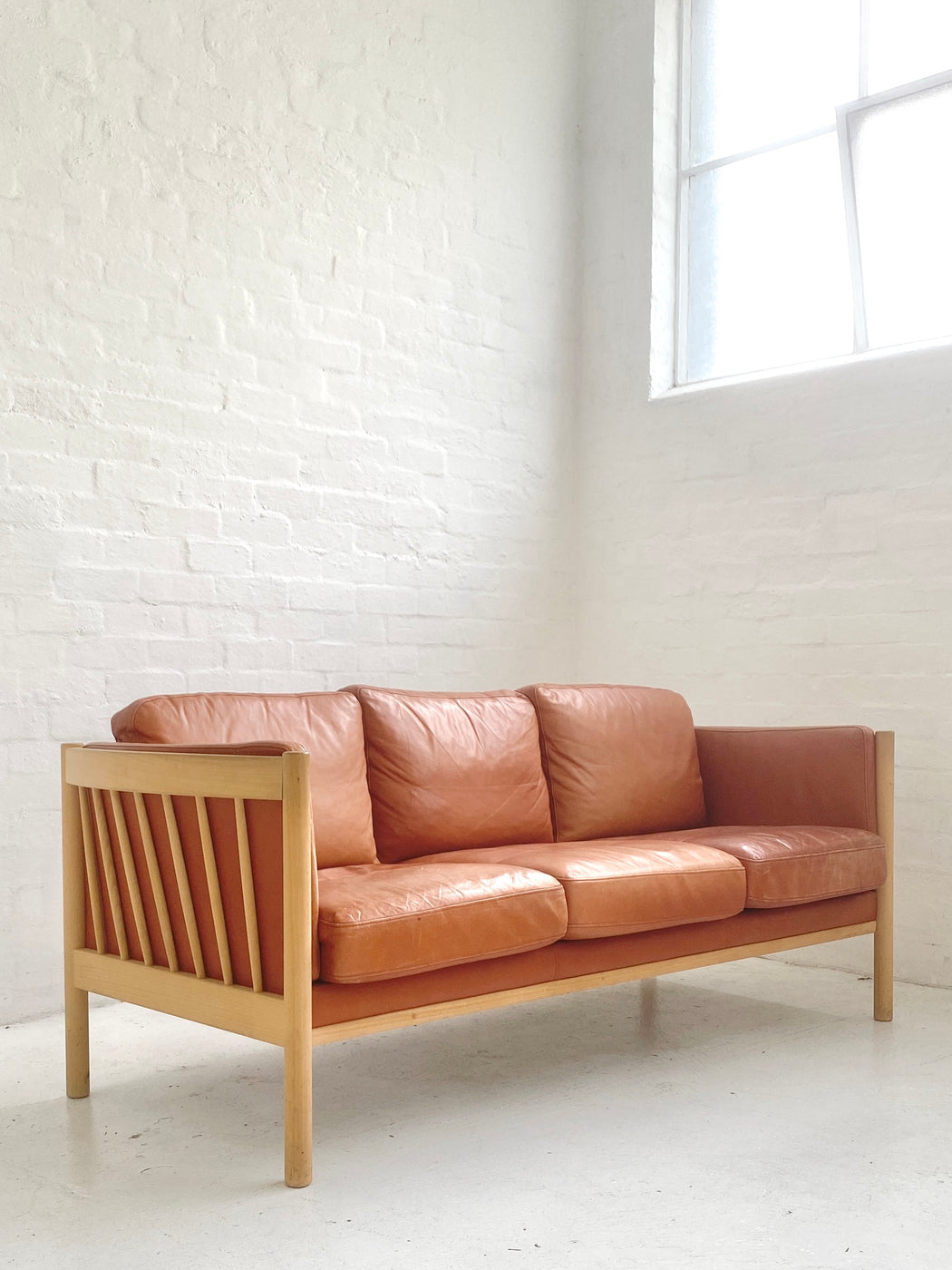Danish Leather Sofa