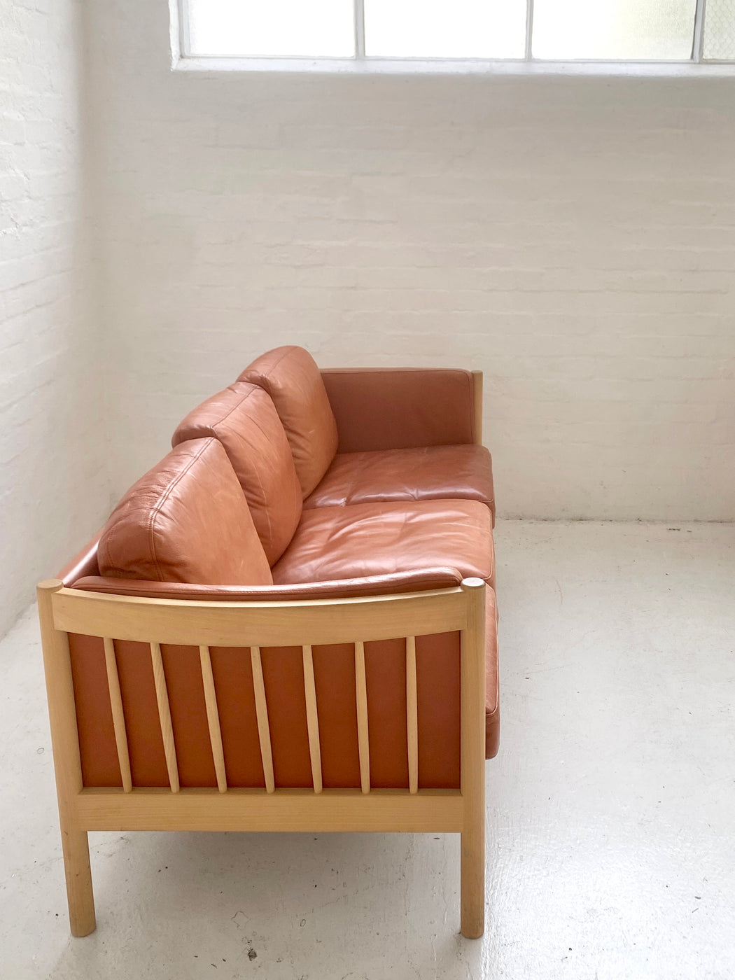 Danish Leather Sofa