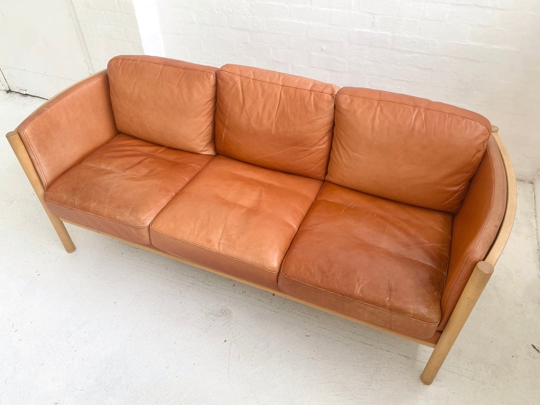 Danish Leather Sofa