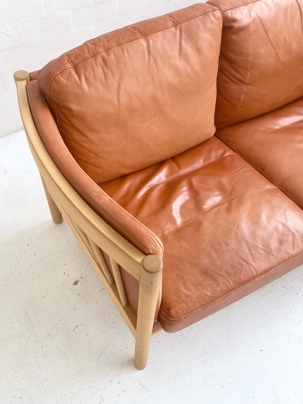 Danish Leather Sofa