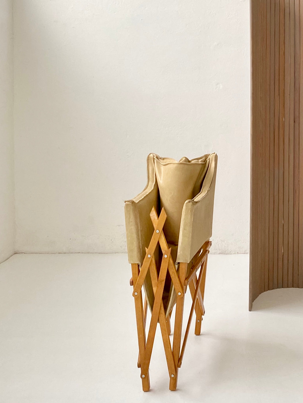 Folding Leather Chair