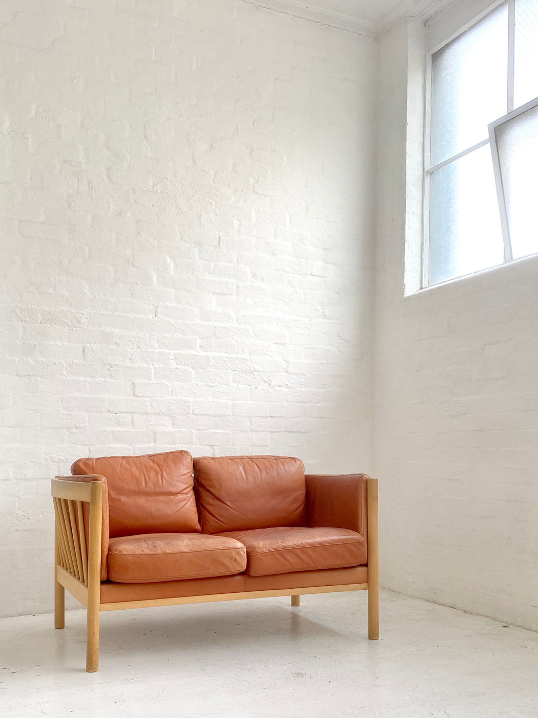 Danish Leather Sofa