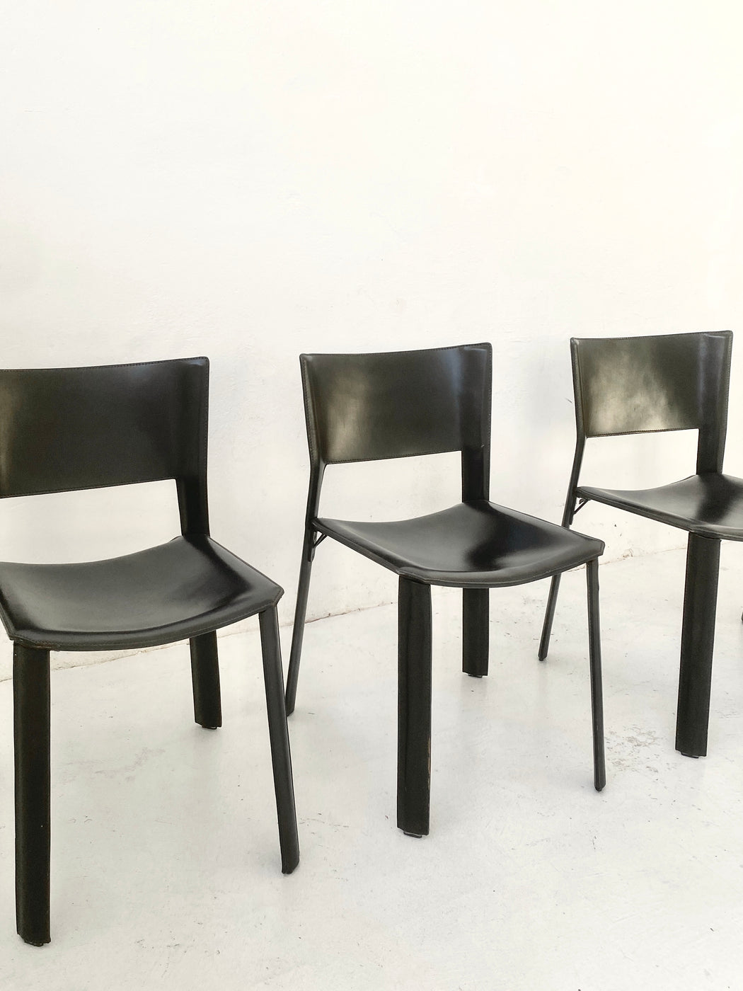 Set of 4 Giancarlo Vegni 'S91' Dining Chairs
