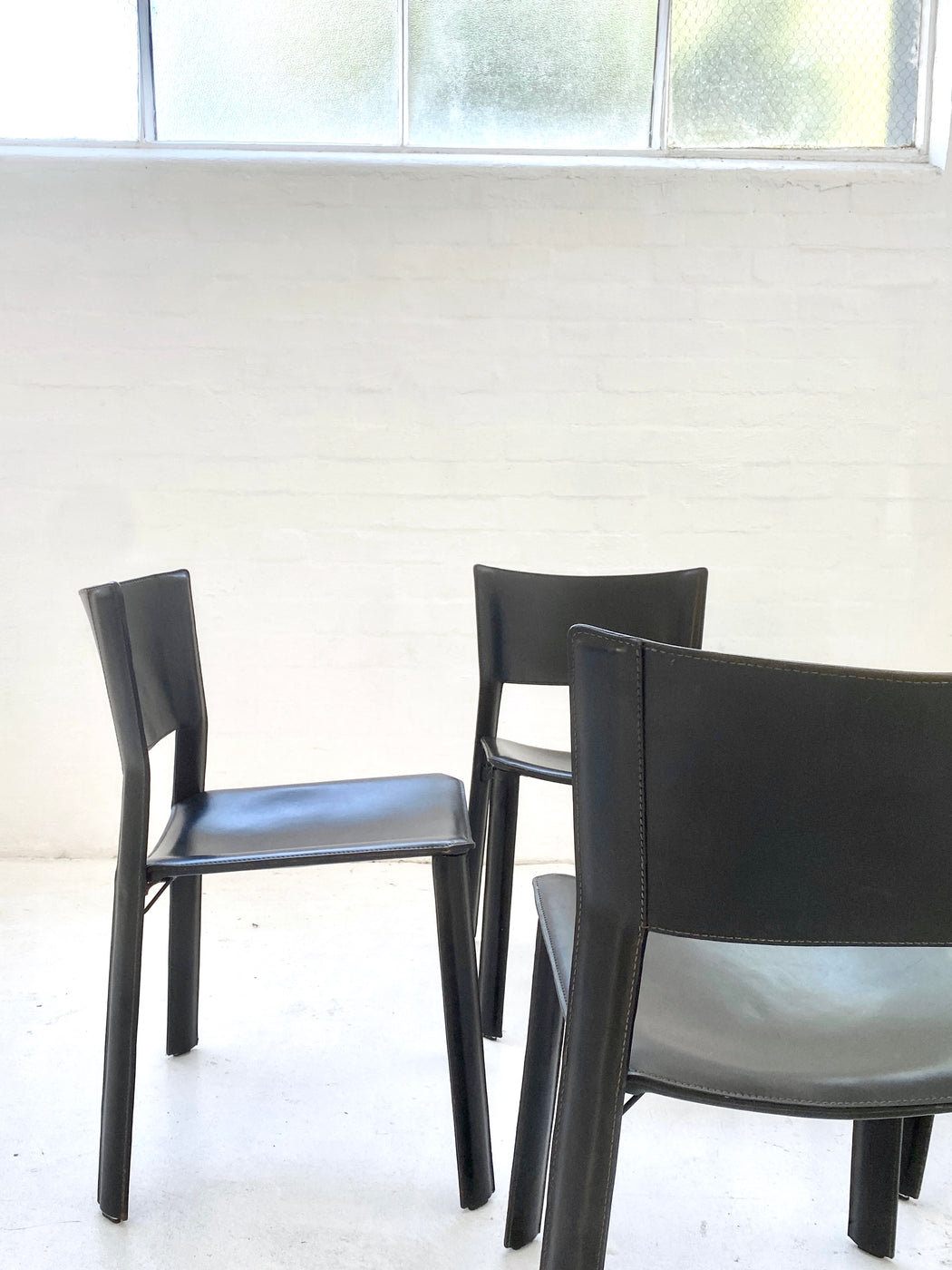 Set of 4 Giancarlo Vegni 'S91' Dining Chairs