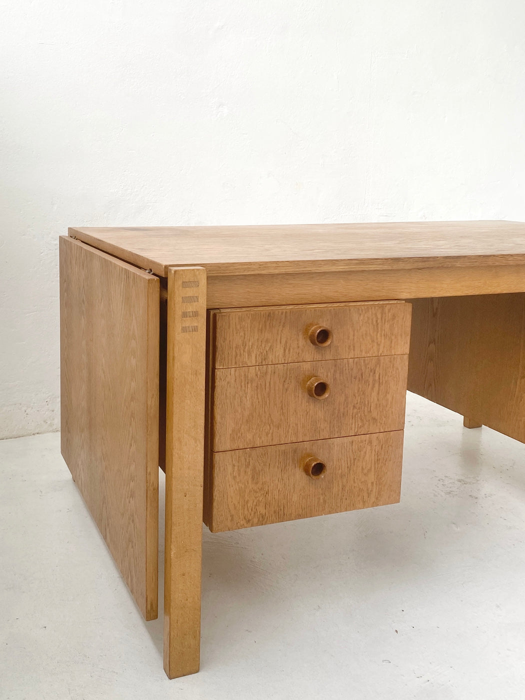 Danish Oak Dropside Desk