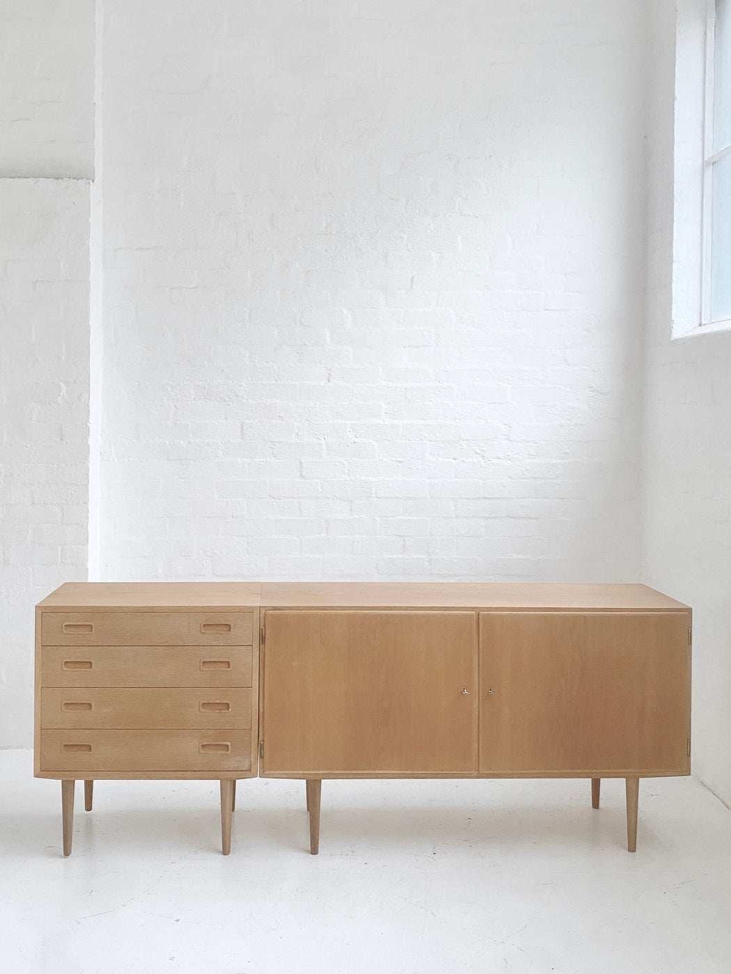 Carlo Jensen Oak Sideboards