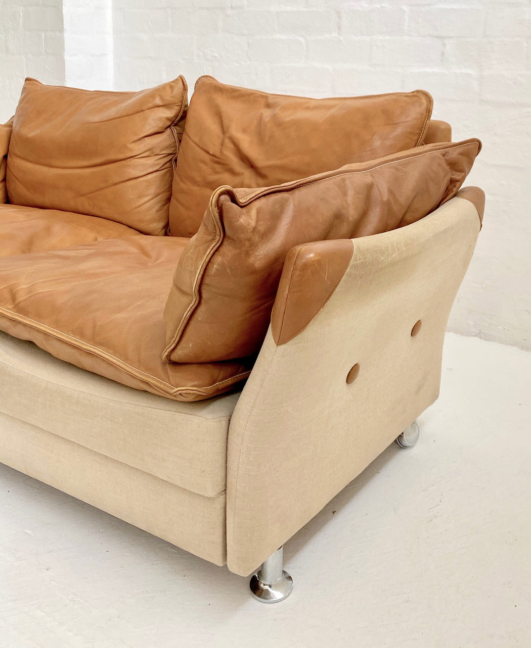 Danish Leather Sofa